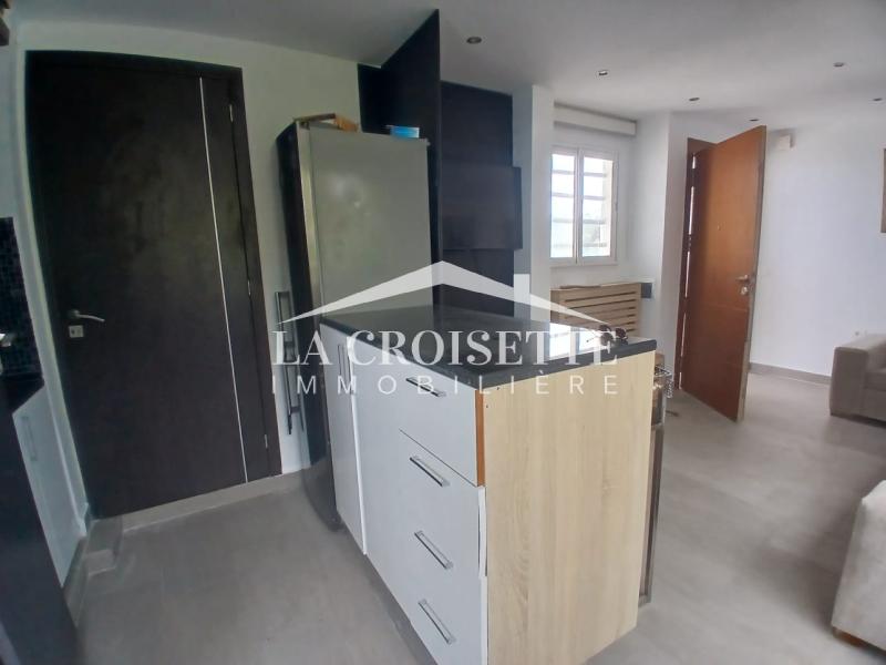 Appartement S+1 meublé vue sur mer à La Marsa